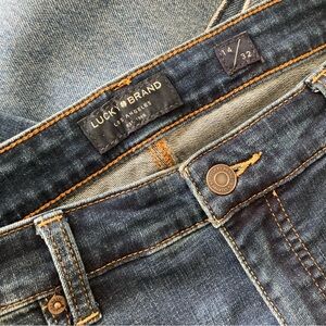 Lucky Brand Ava Mid Rise Crop Denim Jeans Sz 14/32